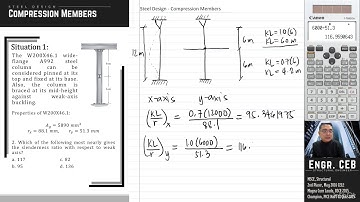 Solved Problems in Steel Design - Compression Members - Part 001