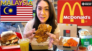 Weirdest MALAYSIAN McDonald's Items in Kuala Lumpur! (Foreigners React)