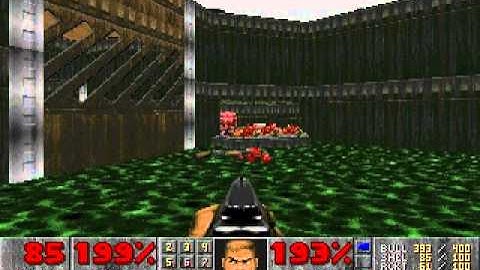 [fps|1993] DooM : MAP E1M6 "Central Processing" (no source-port!)