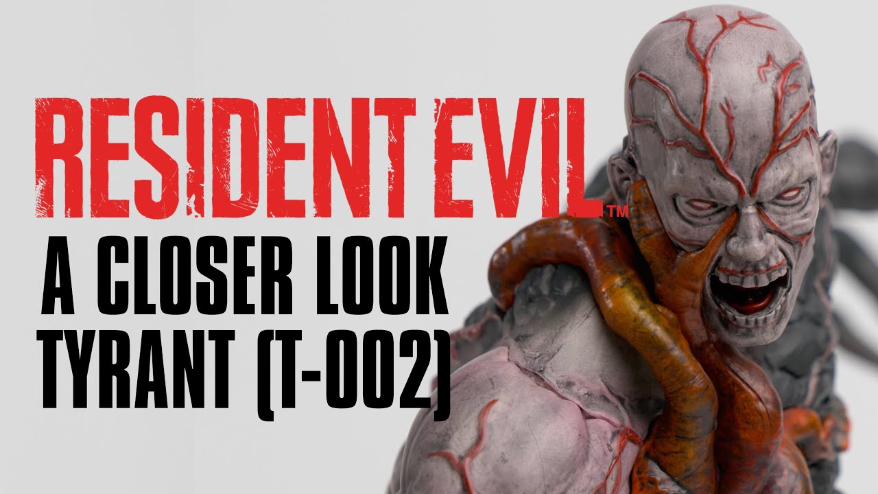 Numskull Rubber Road - Resident Evil Tyrant 12 Estatua (red)