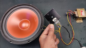 High Bass 100 watt Audio Amplifier Circuit Using Lm3886 IC