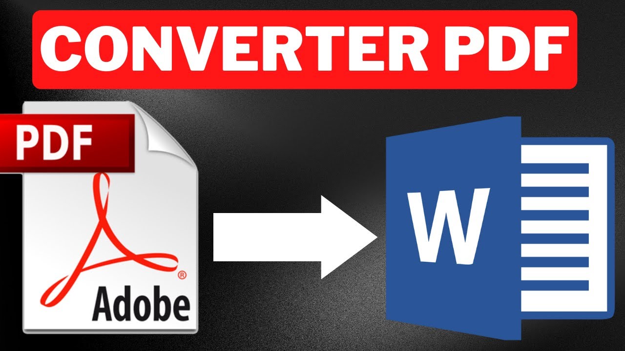 Como Converter PDF Para WORD Gr tis Sem Programas YouTube Como converter pdf para word gr tis sem programas youtube