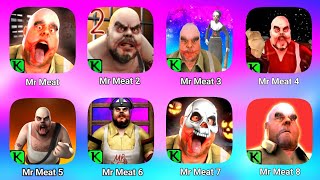 Mr Meat 1, 2, 3, 4, 5, 6, 7 & 8 Gameplay || Mr Meat 3 | Mr Meat 4 | Mr Meat 5 Horror Gameplay