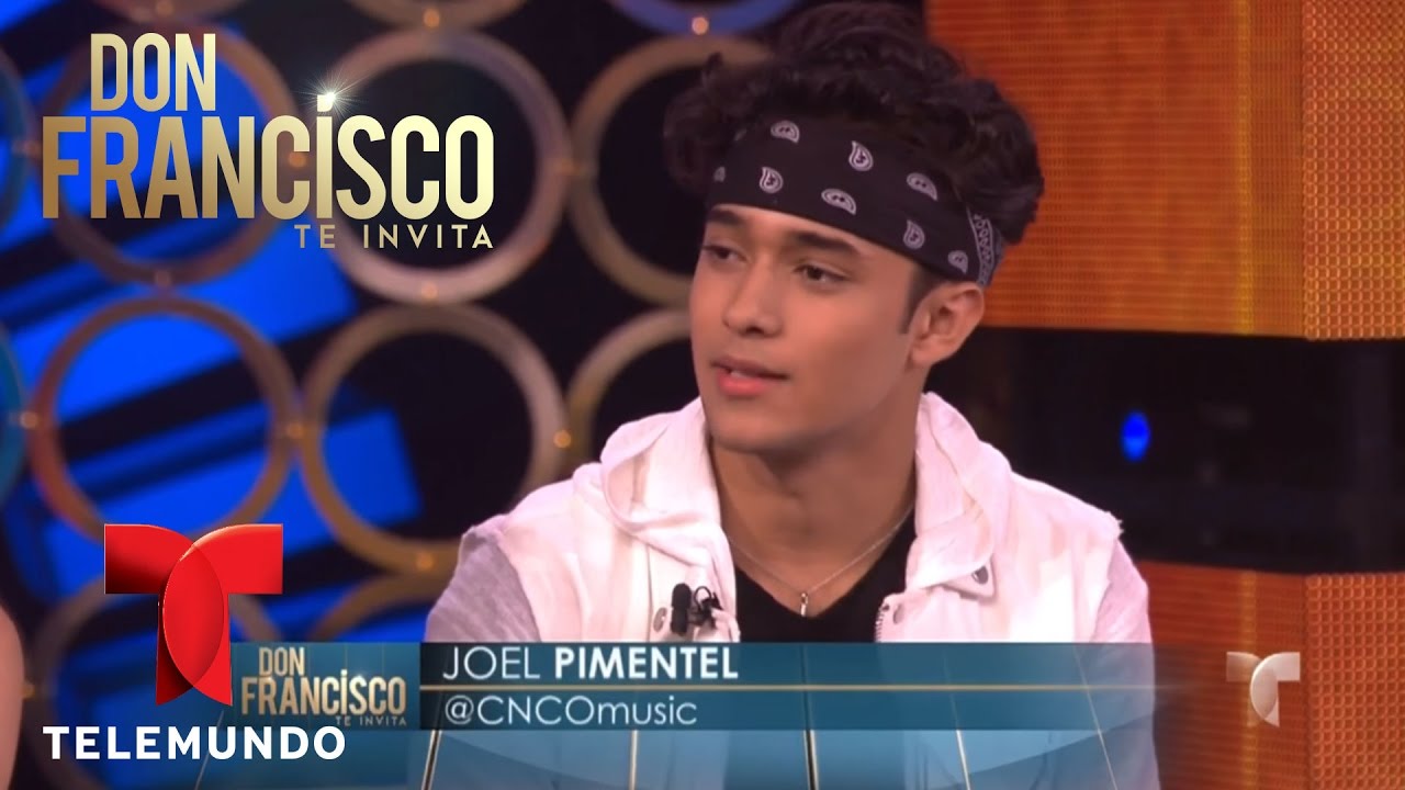 Don Francisco da a conocer el antes y después del grupo CNCO | Don Francisco Te Invita | Entretenimi