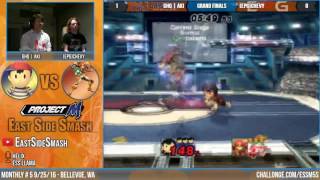 ESS Monthly #5: [ePG] Chevy (Samus) Vs GHQ | Aki (Ness) - Grand Finals - Project M