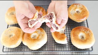 This is the one of 3 most popular Korean bread. It's easy to make but very delicious.