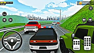 Parking Frenzy 2.0 3D Game | Police Dodge Charger City Driving & Parking | 2025 Android Gameplay screenshot 2