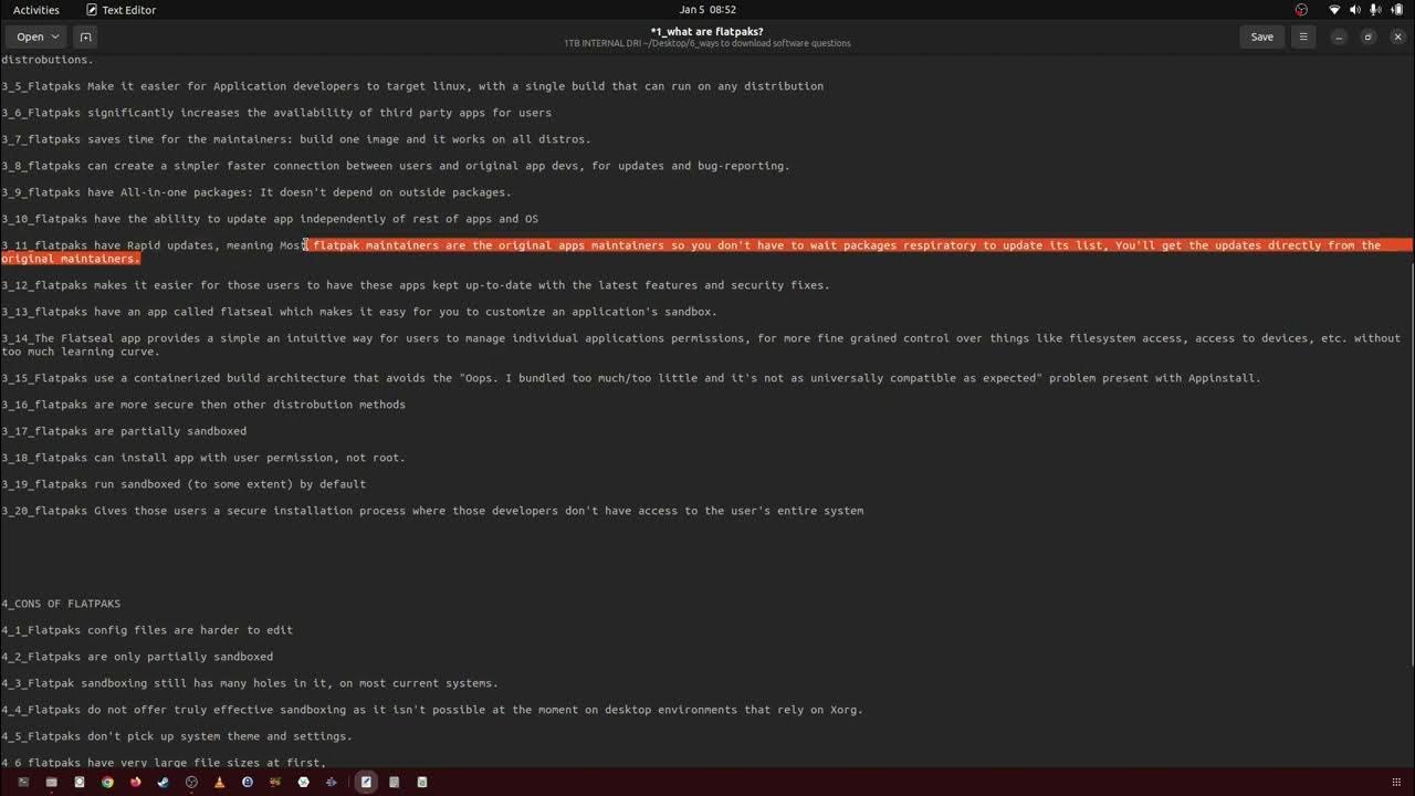 262 what are flatpaks? YouTube