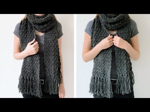 Fast Crochet Scarf Free Pattern