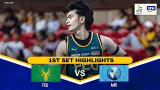 AdU vs FEU | SET 1 HIGHLIGHTS | UAAP SEASON 88 MEN’S VOLLEYBALL | APRIL 18, 2026