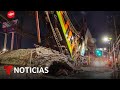 Rescatistas relatan difíciles momentos por accidente en CDMX | Noticias Telemundo