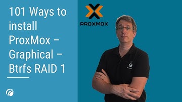 101 Ways to install ProxMox - Graphical Way - Btrfs RAID 1