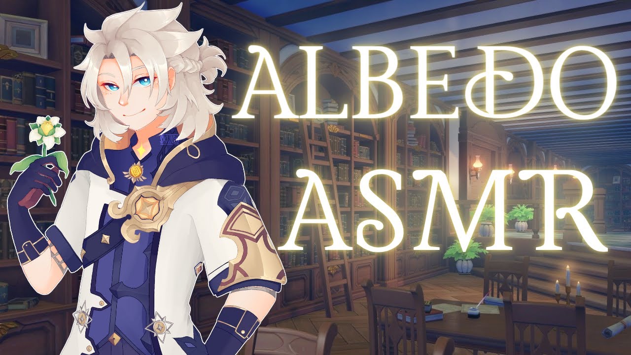 [M4A] Albedo Helps You With Your Studying [Genshin Impact ASMR]