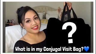 What’s in my bag for CONJUGAL VISIT ? 💏💙 Prison Wife ☝🏼