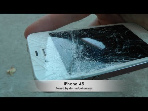 iPhone 4S - Hammer Drop Test