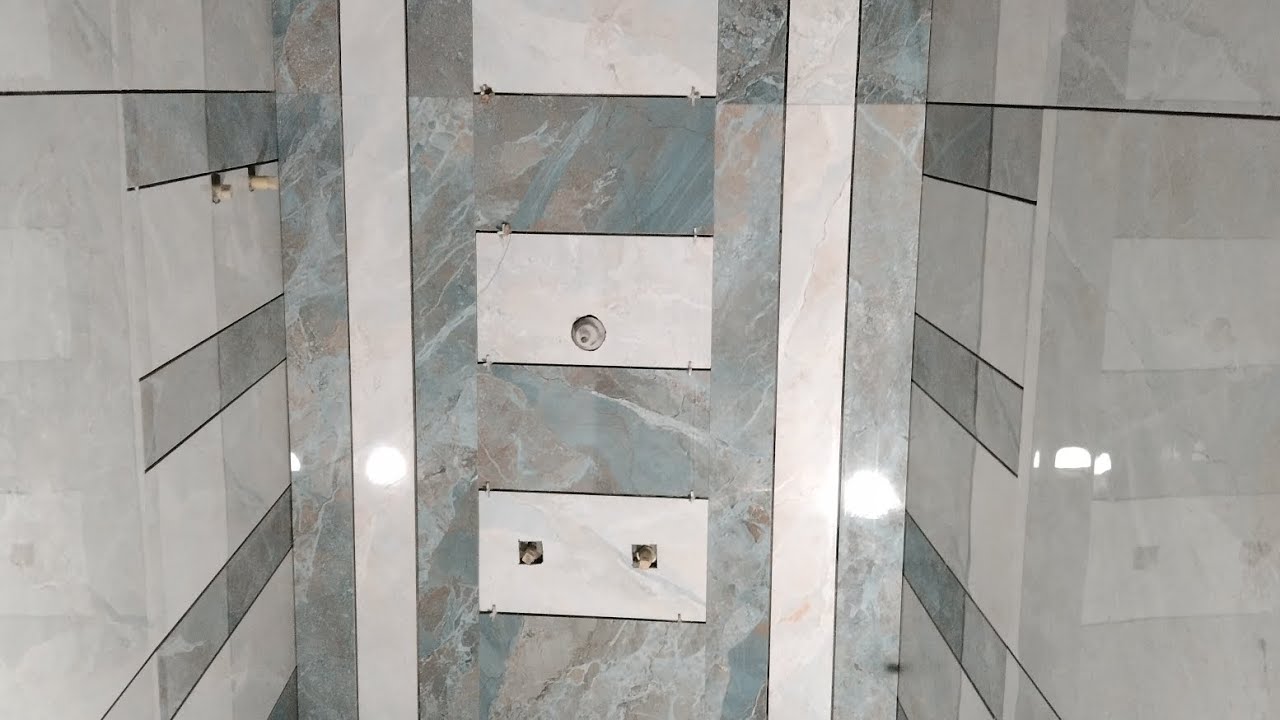 bathroom design ideas,, bathroom tiles lagane ka pura video #vlog # ...