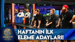 Birinci ve İkinci Eleme Adayları Belli Oldu! | MasterChef Türkiye All Star 142. Bölüm