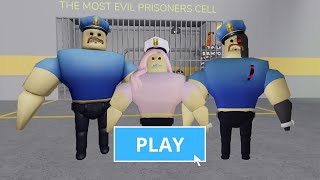 STRONG BARRY'S PRISON RUN! New Scary Obby #roblox