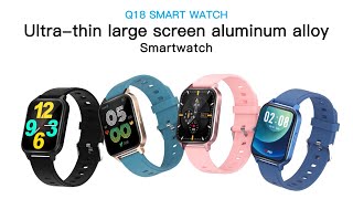 Q18 Smart Watch for Android Phones by Gearbest Studio 406 views 3 years ago 50 seconds