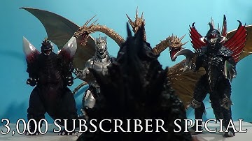 Godzilla (2014) vs. King Ghidorah, Spacegodzilla, Gigan & Mechagodzilla