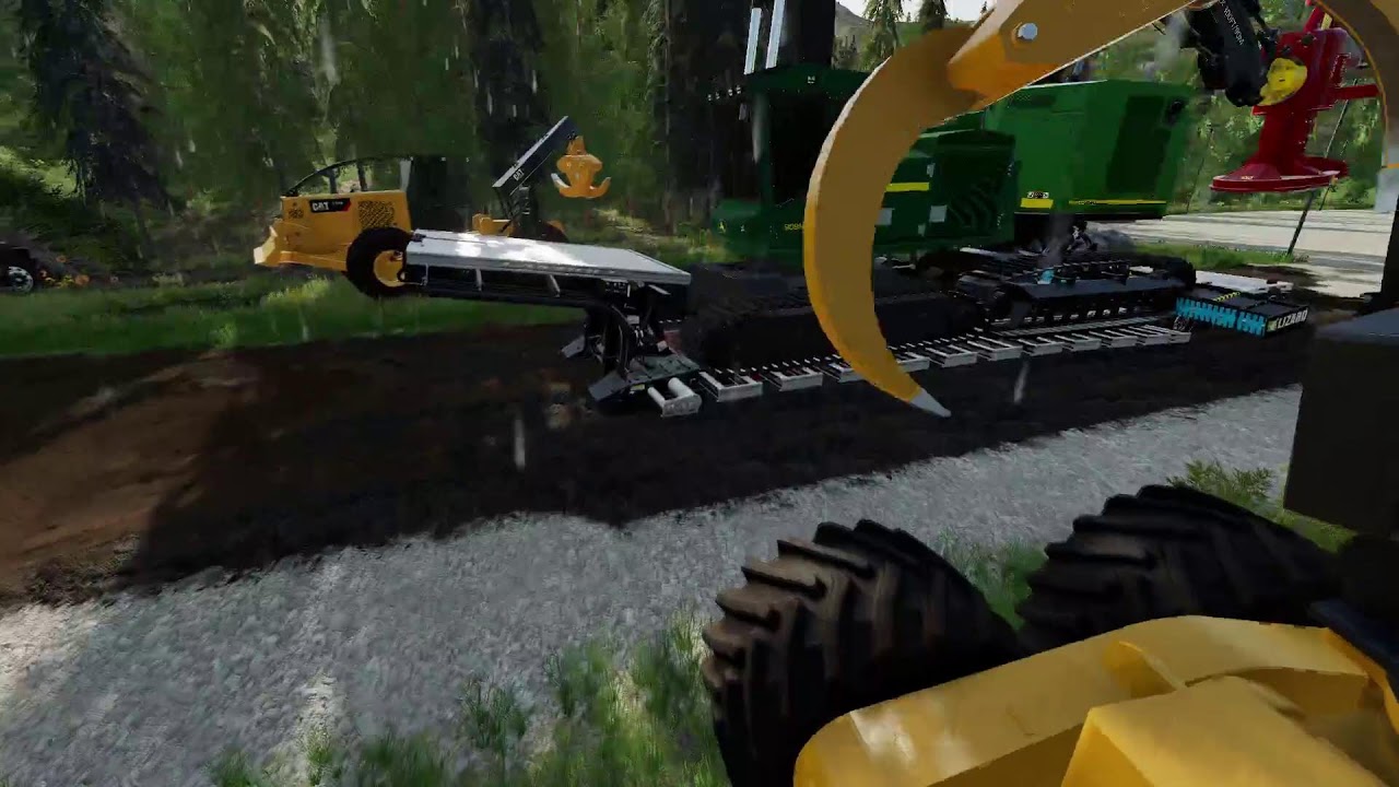 Logging in Fs22 - YouTube