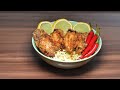 香辣柠檬脆鸡翼/Spicy Lemon Crispy Chicken Wings/スパイシーレモンクリスピーチキンウィング