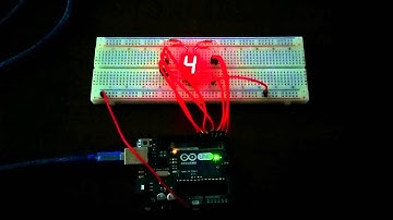 Arduino UNO - 7 Segment LED Display