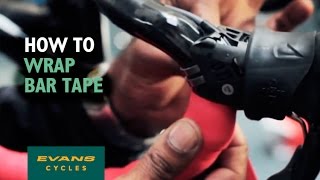 How to wrap bar tape