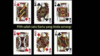 Sulap kartu yang melalui video