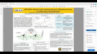 GR 314 - Reinforcement Learning Based Offloading Scheme Computation to Optimize Latency-Energy