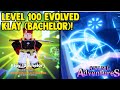 LVL 100 EVOLVED KLAY (BACHERLOR) UNIT IN ANIME ADVENTURE!