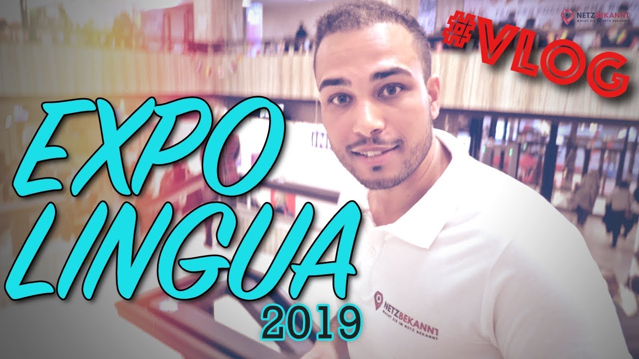 Netzbekannt @ EXPOLINGUA 2019 Berlin [VLOG#1] | Offizieller Online-Marketing Partner |
