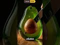 Cutting Shiny Glass Avocado ASMR 🥑🔪 #ai #aiart #glassart #asmrsounds #satisfying