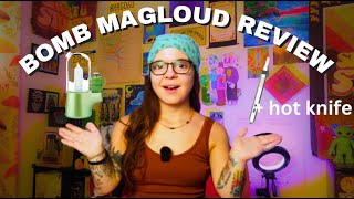 BOMB OFFICIAL MAGLOUD REVIEW | Hot knife loading tool demo + device tutorial