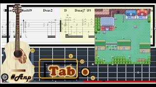 Guitar Tab - Verdanturf Town Pokémon Ruby & Sapphire Ost Fingerstyle Tutorial Sheet