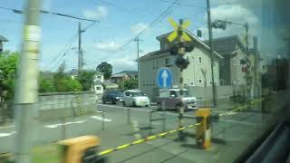 信越本線 E653系1100番台 特急しらゆき6号 新潟駅→新津駅 左側車窓動画