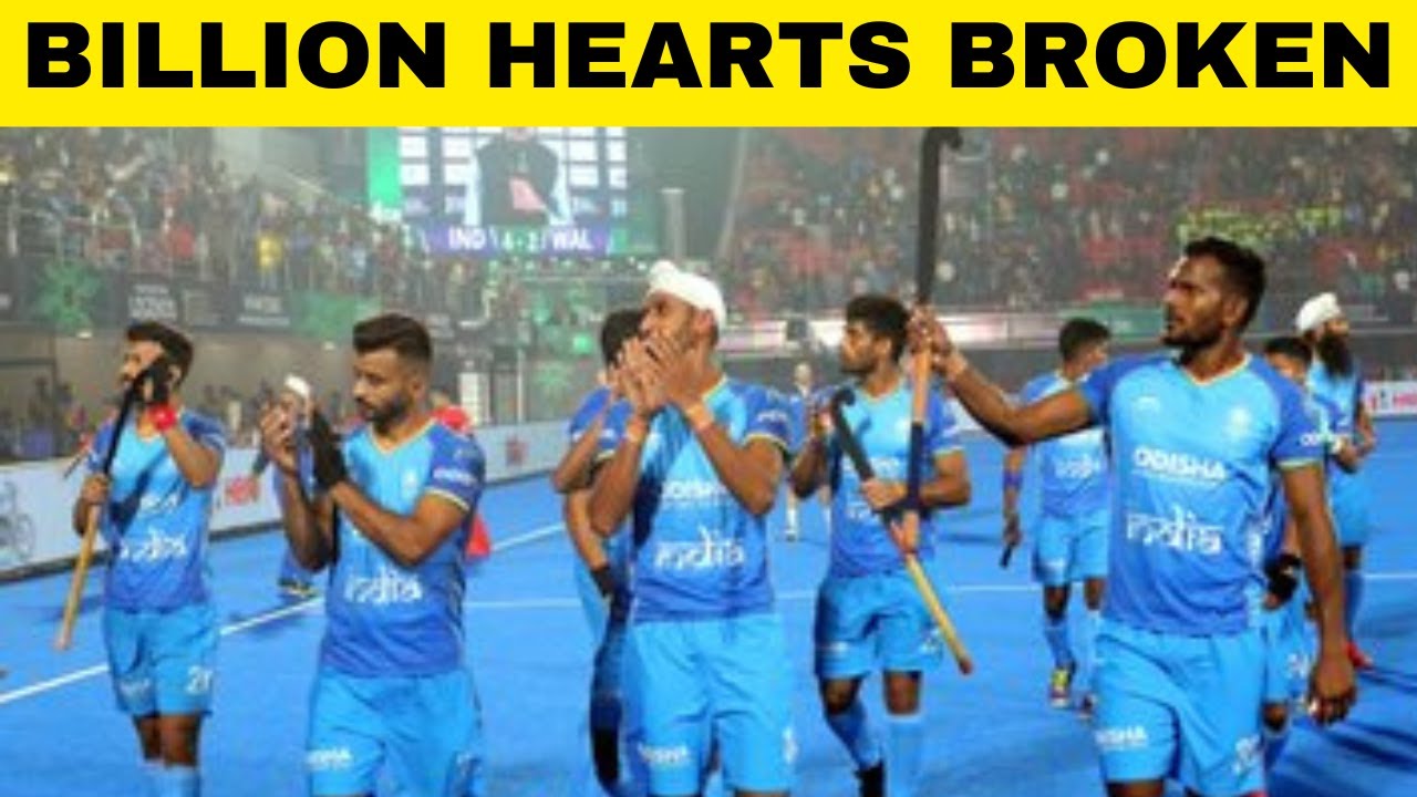 BREAKING India suffer heartbreak in Hockey World Cup, lose 45 in