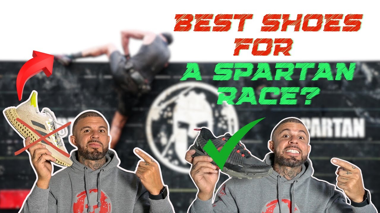 What shoes to avoid wearing during a Spartan race and why?