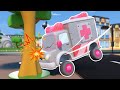 Oh no! Robot Ambulance has an ACCIDENT! | Road Safety Tips for Kids | SuperTruck - Rescue | Cartoons