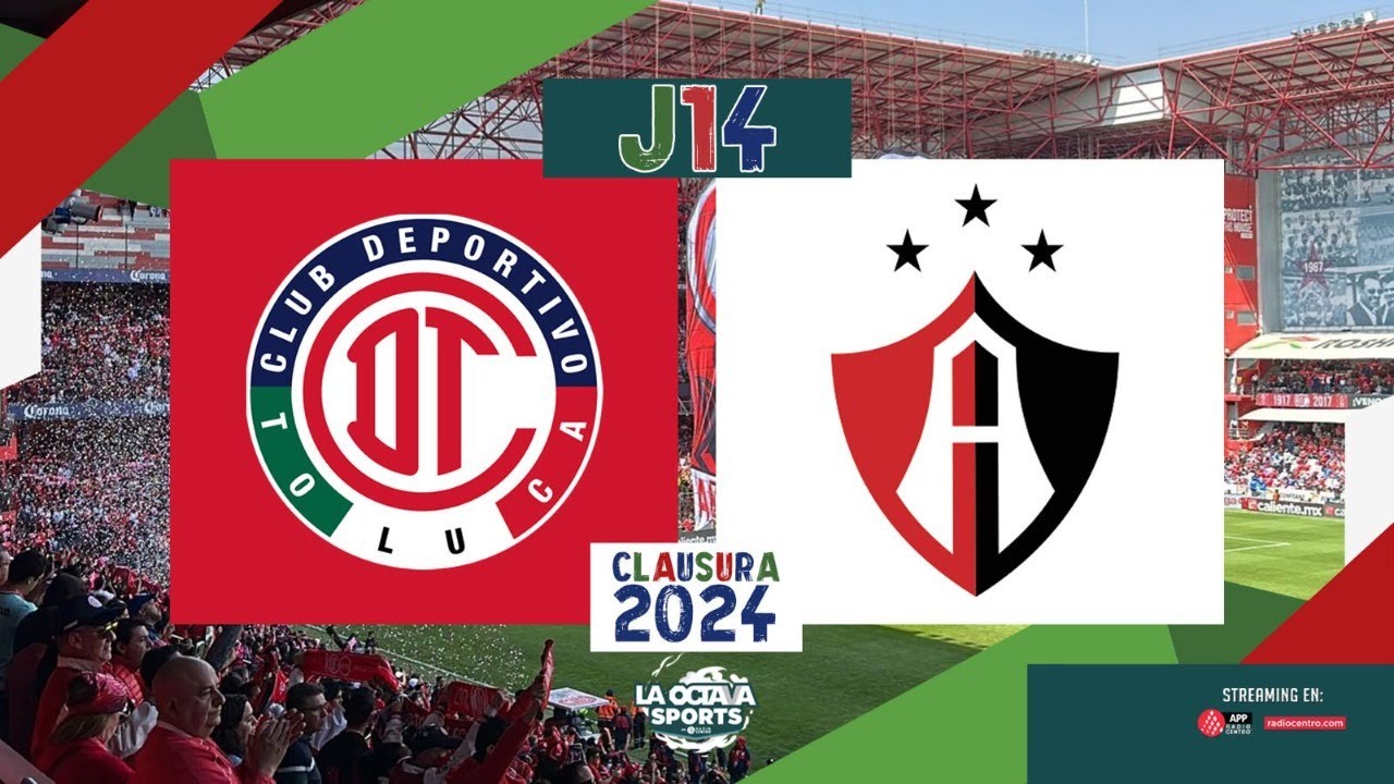 EN VIVO | TOLUCA VS ATLAS | LIGA MX | J14 | La Octava Sports - YouTube