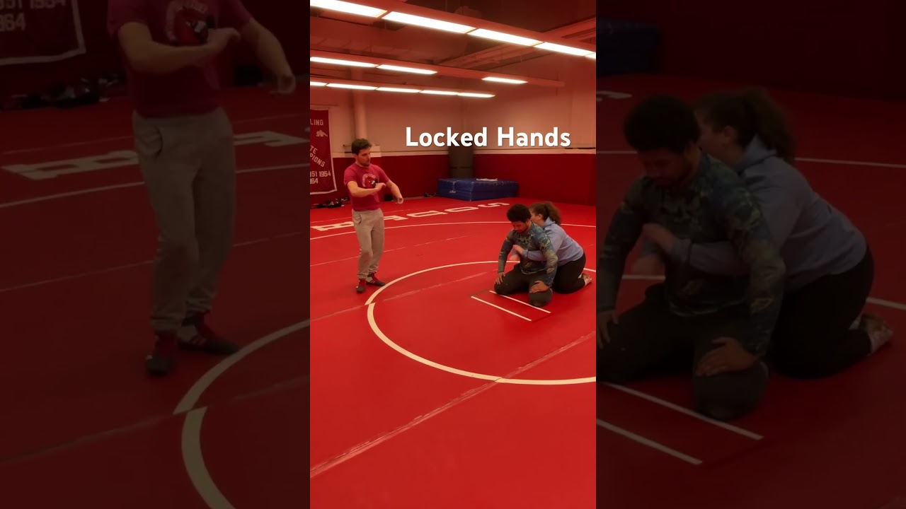 Learning Wrestling Scoring and Terminology. Locked Hands