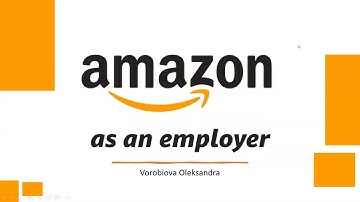 Amazon as an employer