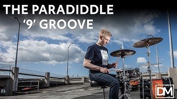 A Funky PARADIDDLE Groove - FREE DRUM LESSON - DAVE MAJOR