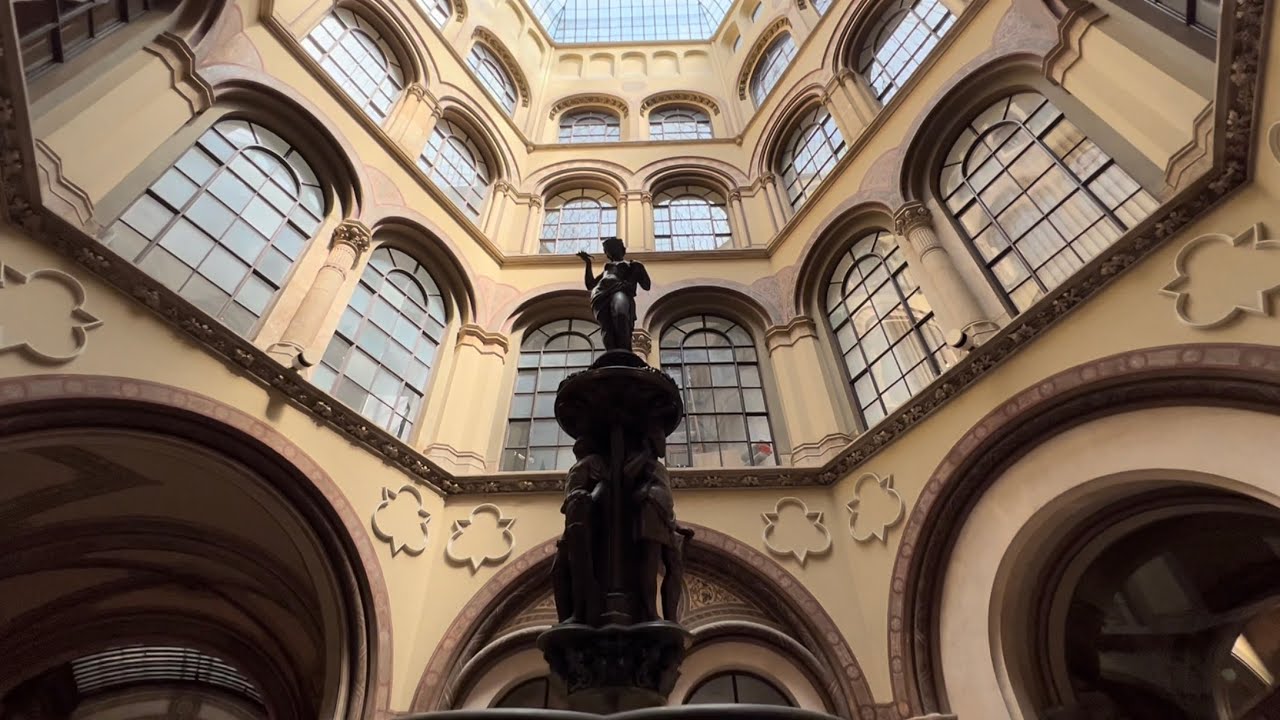 Walk With Me: 🇦🇹 Vienna Austria - The Elegant Ferstel Passage is a hidden gem! 