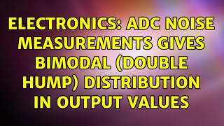 Electronics: ADC noise measurements gives bimodal (double hump) distribution in output values Electronics: ADC noise measurements gives bimodal (double hump) distribution in output values