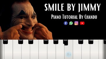 Smile - Joker Theme Song | With Notes | Piano Tutorials By Chandu | WeGotGuru | Learn Music Online