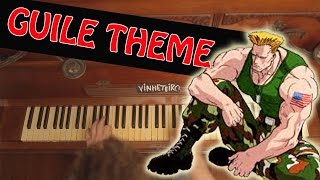 Video thumbnail of "Street Fighter Guile's Theme on Piano"
