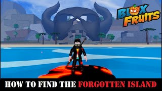 Where is Forgotten Island Location in Blox Fruit | How to reach Forgotten Island #roblox #bloxfruits