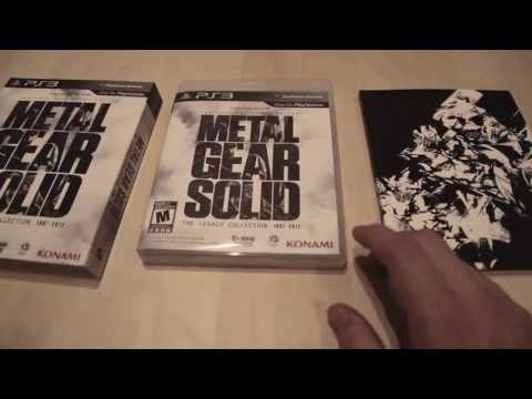 UNBOXING METAL GEAR SOLID THE LEGACY COLLECTION | 25TH ANNIVERSARY
