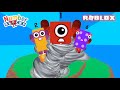 Numberblocks 1 10 TAKE ON Natural Disaster Survival Roblox 